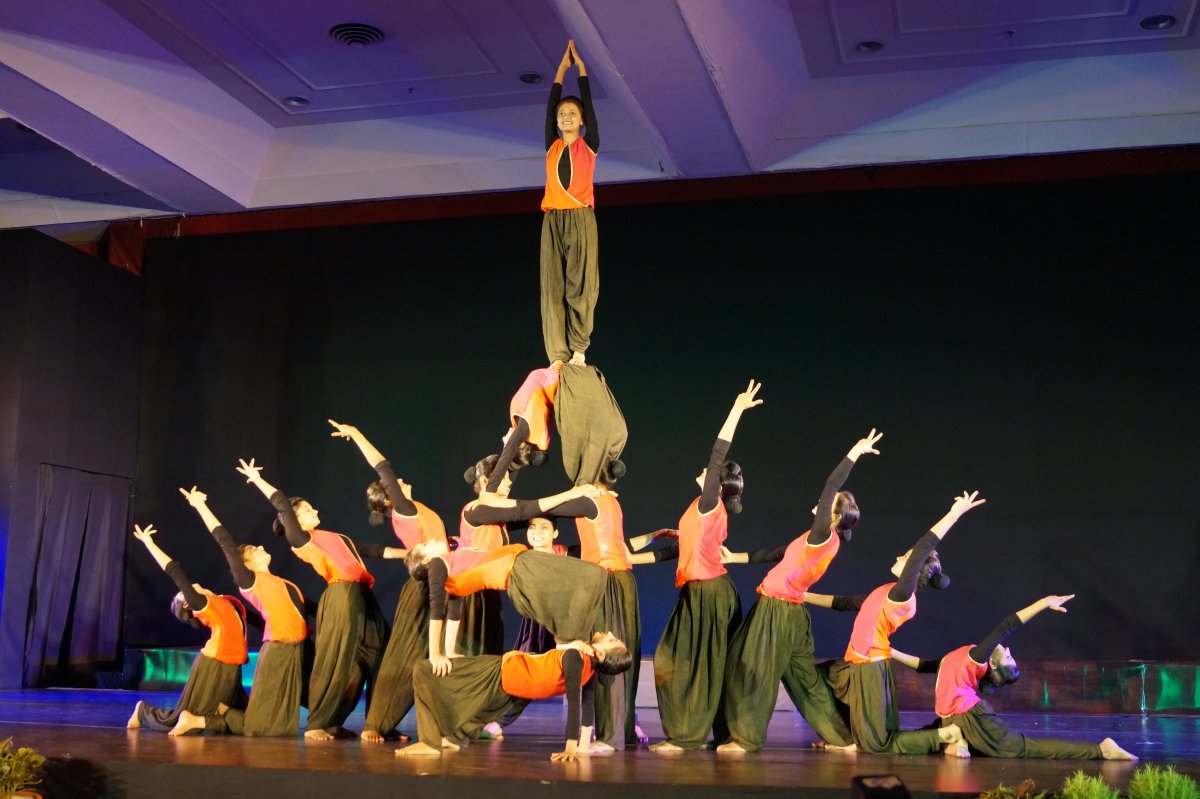 Gujarati School Yoga performance