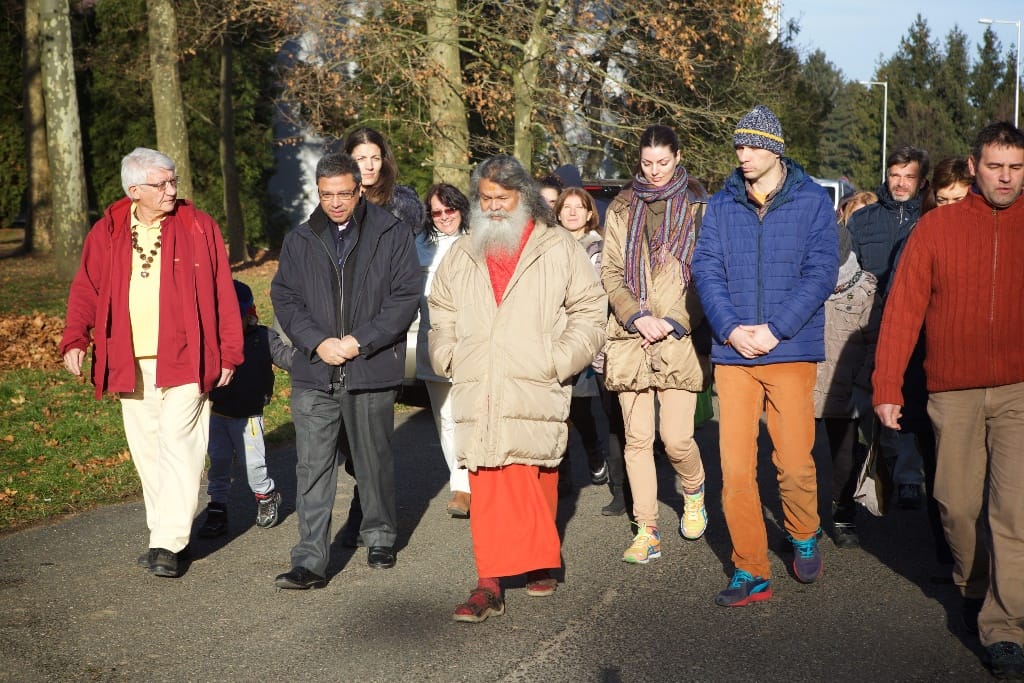Weekend seminar with Vishwaguruji in Vép, Hungary - December 2016