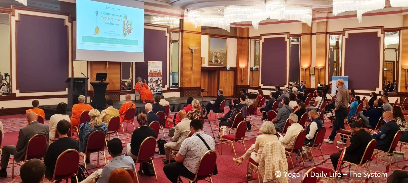 Vishwaguruji at 1st International Conference on Yoga and Ayurveda