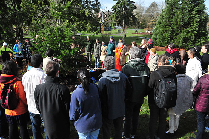 Peace Tree Planting in Vancouver 2011